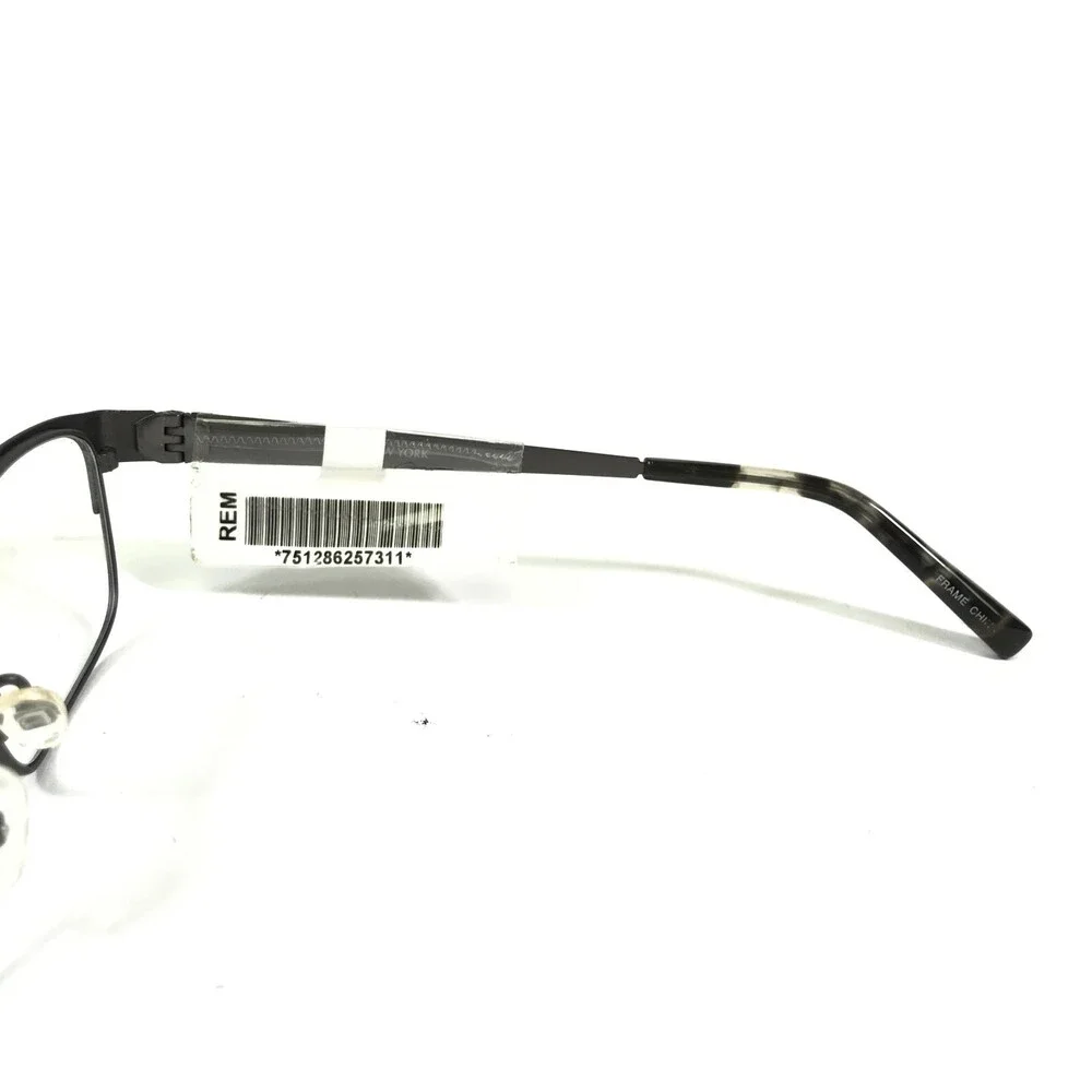 Jones New York Eyeglasses Frames J344 SLATE Grey Rectangular Full Rim 53-17-140